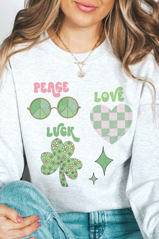 LUCKY CHARM Graphic Sweatshirt