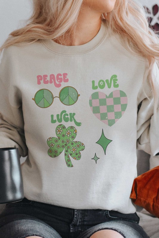LUCKY CHARM Graphic Sweatshirt