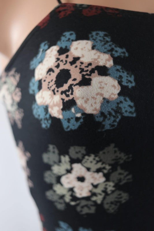 Patchwork mini dress
