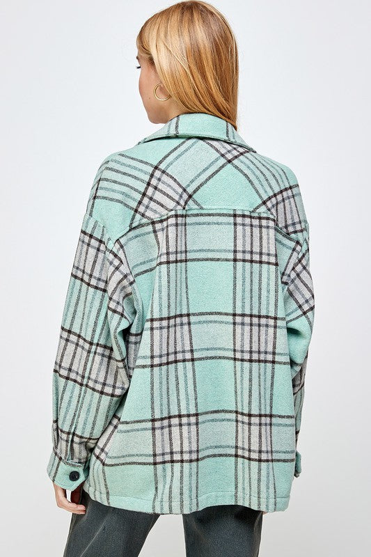 PLAID SHACKET