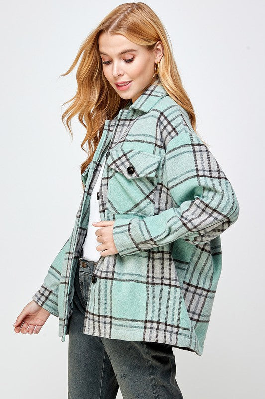 PLAID SHACKET